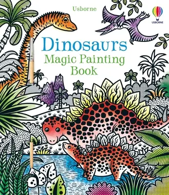 Dinosaurier Zauber-Malbuch - Dinosaurs Magic Painting Book