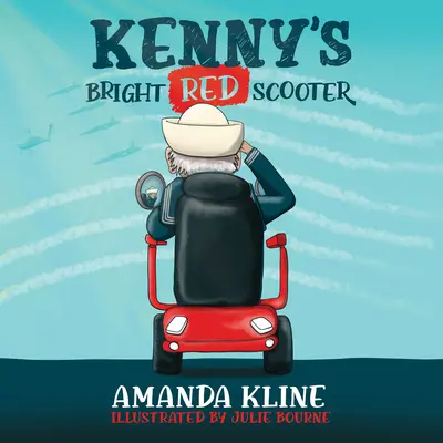 Kennys leuchtend roter Motorroller - Kenny's Bright Red Scooter