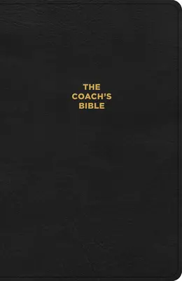 CSB Trainer-Bibel, Schwarzer Ledereinband: Andachtsbibel für Coaches - CSB Coach's Bible, Black Leathertouch: Devotional Bible for Coaches