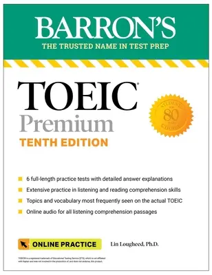 Toeic Premium: 6 Übungstests + Online-Audio, Zehnte Auflage - Toeic Premium: 6 Practice Tests + Online Audio, Tenth Edition