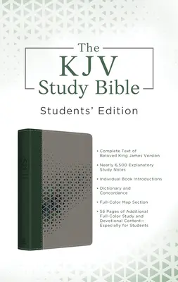 Die KJV Studienbibel, Studentenausgabe [Cypress & Smoke] - The KJV Study Bible, Students' Edition [Cypress & Smoke]