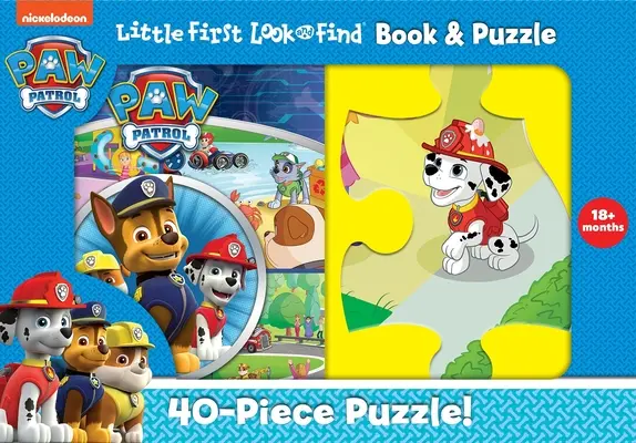 Nickelodeon Paw Patrol: Kleines Buch & Puzzle zum Schauen und Finden - Nickelodeon Paw Patrol: Little First Look and Find Book & Puzzle
