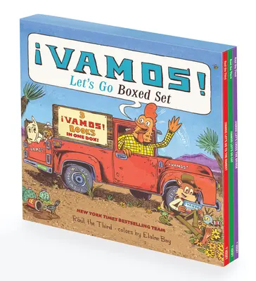 Vamos! Let's Go 3-Book Paperback Picture Book Box Set: Vamos! Wir gehen auf den Markt, Vamos! Let's Go Eat und Vamos! Lass uns die Brücke überqueren - Vamos! Let's Go 3-Book Paperback Picture Book Box Set: Vamos! Let's Go to the Market, Vamos! Let's Go Eat, and Vamos! Let's Cross the Bridge