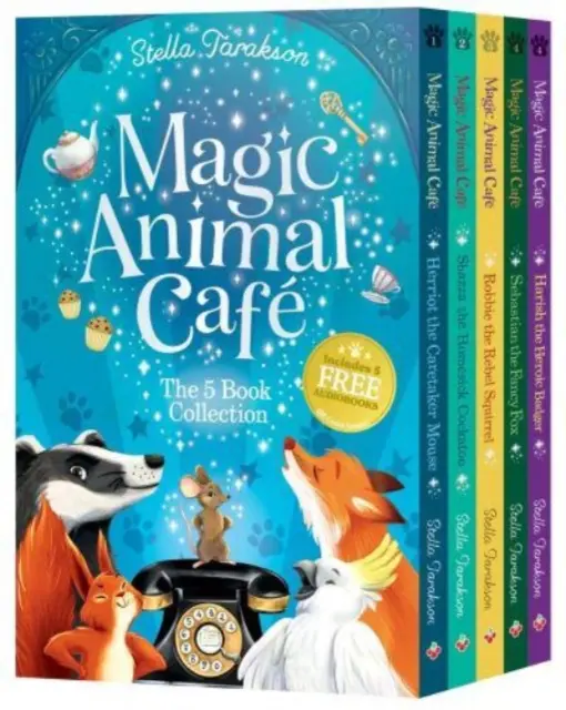 Magisches Tiercafé 5 Bücher Box Set - Magic Animal Cafe 5 Book Box Set