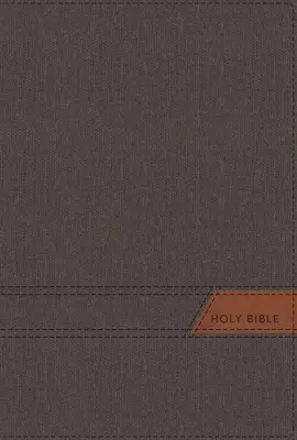 Niv, Dünndruckbibel, Großdruck, Flexcover aus Stoff, Grau, Rote Schrift, Komfortdruck - Niv, Thinline Bible, Large Print, Cloth Flexcover, Gray, Red Letter, Comfort Print
