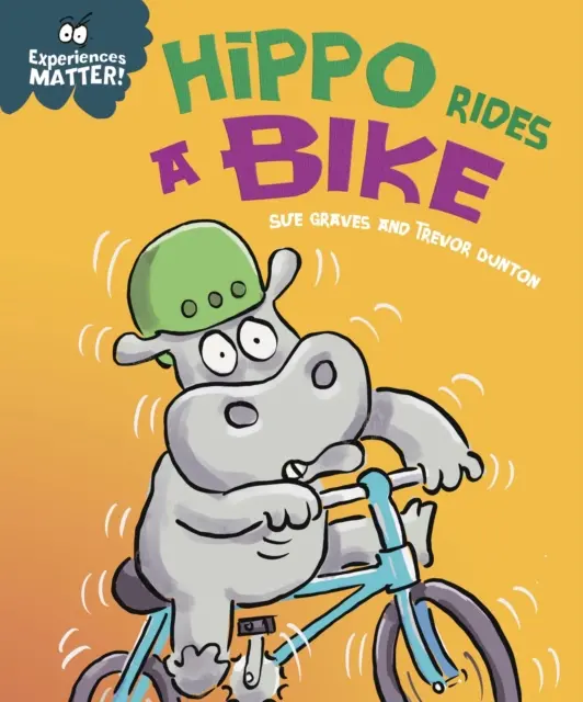 Erlebnisse sind wichtig: Nilpferd fährt mit dem Fahrrad - Experiences Matter: Hippo Rides a Bike