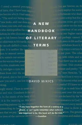Ein neues Handbuch der literarischen Begriffe - A New Handbook of Literary Terms