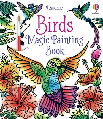Vögel Magisches Malbuch - Birds Magic Painting Book