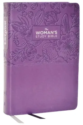 Kjv, Studienbibel für die Frau, Lila Lederweich, Rote Schrift, Vollfarbige Ausgabe, Komfortdruck: Gottes Wahrheit für Ausgeglichenheit, Hoffnung und Transfor - Kjv, the Woman's Study Bible, Purple Leathersoft, Red Letter, Full-Color Edition, Comfort Print: Receiving God's Truth for Balance, Hope, and Transfor