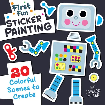 First Fun: Stickermalerei: Tiere & Freunde: 12 farbenfrohe Szenerien zum Gestalten - First Fun Sticker Painting: Animals & Friends: 12 Colorful Scenes to Create