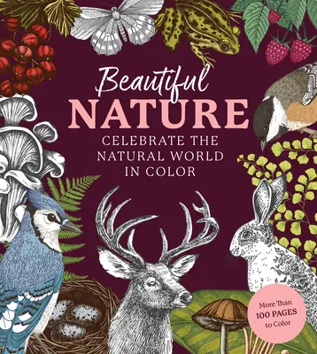 Schönes Natur-Malbuch: Ein Malbuch zum Feiern der natürlichen Welt - Beautiful Nature Coloring Book: A Coloring Book to Celebrate the Natural World