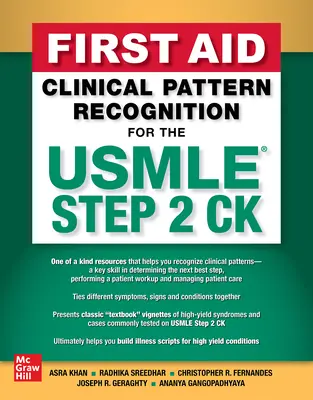 Erste Hilfe Klinische Mustererkennung für das USMLE Step 2 Ck - First Aid Clinical Pattern Recognition for the USMLE Step 2 Ck