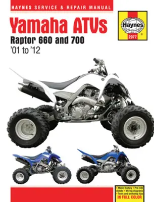 Yamaha Atvs Raptor 660 und 700: '01 bis '12 - Yamaha Atvs Raptor 660 and 700: '01 to '12