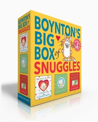 Boynton's Big Box of Snuggles (Boxset): Kuschel-Welpe; Bauchnabel-Buch; Deine Nase! - Boynton's Big Box of Snuggles (Boxed Set): Snuggle Puppy!; Belly Button Book!; Your Nose!