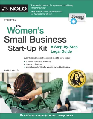 The Women's Small Business Start-Up Kit: Ein schrittweiser rechtlicher Leitfaden - The Women's Small Business Start-Up Kit: A Step-By-Step Legal Guide