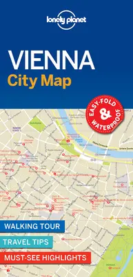 Lonely Planet Wien Stadtplan 1 - Lonely Planet Vienna City Map 1