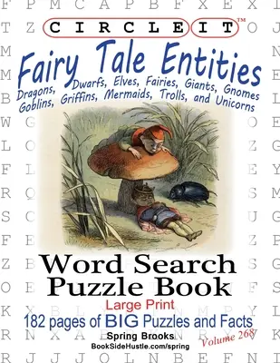 Circle It, Fairy Tale Entities, Wortsuche, Rätselbuch - Circle It, Fairy Tale Entities, Word Search, Puzzle Book