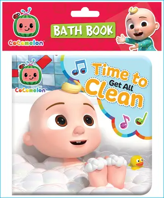 Cocomelon Badebuch Zeit zum Sauberwerden - Cocomelon Bath Book Time to Get All Clean