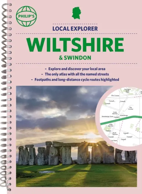 Philip's Local Explorer Straßenatlas Wiltshire und Swindon - Philip's Local Explorer Street Atlas Wiltshire and Swindon