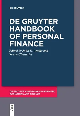 de Gruyter Handbook of Personal Finance