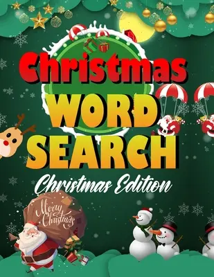 Weihnachts-Wortsuche: Einfaches Großdruck-Rätselbuch für Erwachsene, Kinder und jedermann für die 25 Weihnachtstage. - Christmas word search.: Easy Large Print Puzzle Book for Adults, Kids & Everyone for the 25 Days of Christmas.