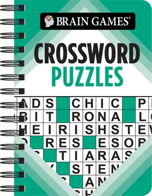 Denkspiele - Zum Mitnehmen - Kreuzworträtsel (Teal) - Brain Games - To Go - Crossword Puzzles (Teal)