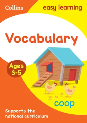 Collins Easy Learning Preschool - Vokabelheft für Vorschulkinder im Alter von 3-5 Jahren - Collins Easy Learning Preschool - Vocabulary Activity Book Ages 3-5