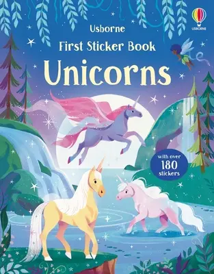 Erstes Stickerbuch Einhörner - First Sticker Book Unicorns