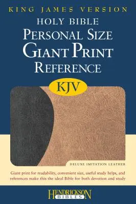 Großdruck-Referenzbibel im persönlichen Format - KJV - Personal Size Giant Print Reference Bible-KJV