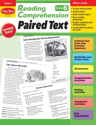 Leseverstehen: Paired Text, Klasse 6 Lehrer-Ressource - Reading Comprehension: Paired Text, Grade 6 Teacher Resource