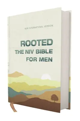 Verwurzelt: Die NIV Bibel für Männer, Hardcover, creme, Komfortdruck - Rooted: The NIV Bible for Men, Hardcover, Cream, Comfort Print