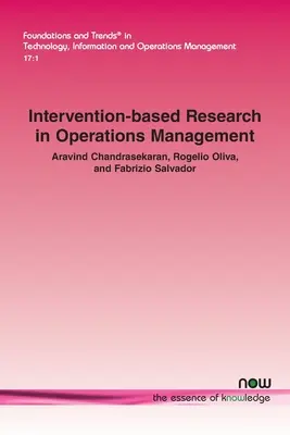 Interventionsbasierte Forschung im Operations Management - Intervention-based Research in Operations Management