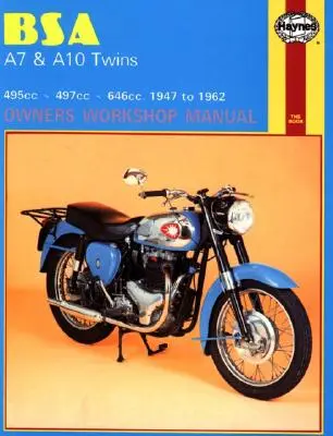 BSA A7 und A10 Twins Reparaturhandbuch, Nr. 121: '47-'62 - BSA A7 and A10 Twins Owners Workshop Manual, No. 121: '47-'62