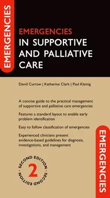 Notfälle in der unterstützenden und palliativen Pflege - Emergencies in Supportive and Palliative Care