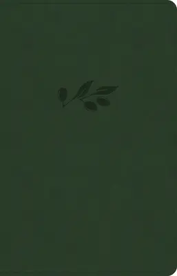 CSB Thinline Referenzbibel, Olive Lederimitat - CSB Thinline Reference Bible, Olive Leathertouch