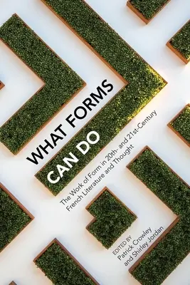 Was Formen bewirken können: Die Arbeit der Form in der französischen Literatur und im Denken des 20. und 21. - What Forms Can Do: The Work of Form in 20th- And 21st- Century French Literature and Thought