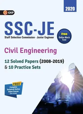 Ssc Je 2020: Bauingenieurwesen - 12 gelöste Aufgaben (2008-19) & 10 Übungssätze - Ssc Je 2020: Civil Engineering - 12 Solved Paper (2008-19) & 10 Practice Sets