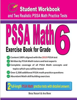 Pssa Math Exercise Book for Grade 6: Student Workbook und zwei realistische Pssa Mathe-Tests - Pssa Math Exercise Book for Grade 6: Student Workbook and Two Realistic Pssa Math Tests