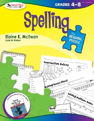 Das Lesepuzzle: Rechtschreibung, Klasse 4-8 - The Reading Puzzle: Spelling, Grades 4-8