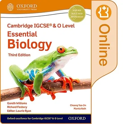 Cambridge Igcse(r) & O Level Essential Biology Enhanced Online Student Book Dritte Ausgabe - Cambridge Igcse(r) & O Level Essential Biology Enhanced Online Student Book Third Edition