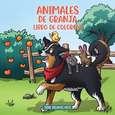 Animales de granja libro de colorear: Für Kinder von 4 bis 8 Jahren - Animales de granja libro de colorear: Para nios de 4 a 8 aos