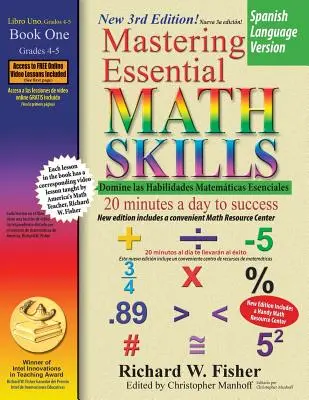 Mastering Essential Math Skills Buch 1, spanische Sprachversion - Mastering Essential Math Skills Book 1, Spanish Language Version