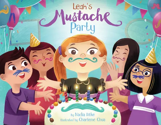 Leahs Schnurrbart-Party - Leah's Mustache Party