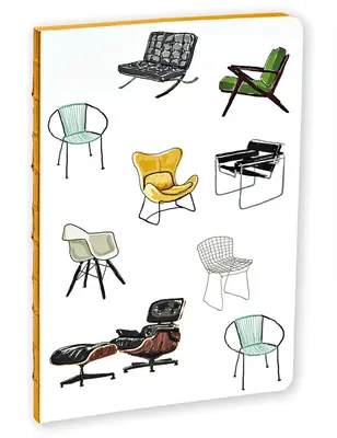 Mid-Century Modern Chairs A5 Notizbuch - Mid-Century Modern Chairs A5 Notebook