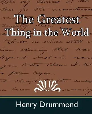 Das Größte in der Welt - The Greatest Thing in the World