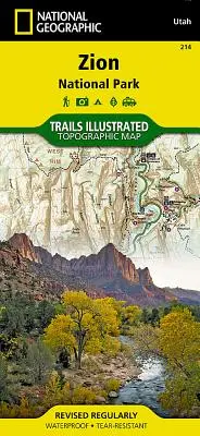 Zion National Park Karte - Zion National Park Map