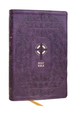 Nrsvce, Sakramente der Initiation Katholische Bibel, Lila Lederweich, Comfort Print - Nrsvce Sacraments of Initiation Catholic Bible, Purple Leathersoft, Comfort Print