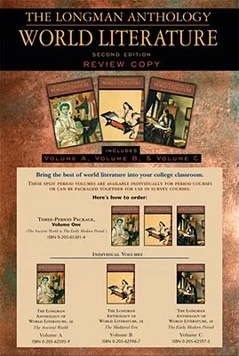 Die Longman-Anthologie der Weltliteratur, Band I (A, B, C): Die Antike, das Mittelalter und die frühe Neuzeit - The Longman Anthology of World Literature, Volume I (A, B, C): The Ancient World, the Medieval Era, and the Early Modern Period