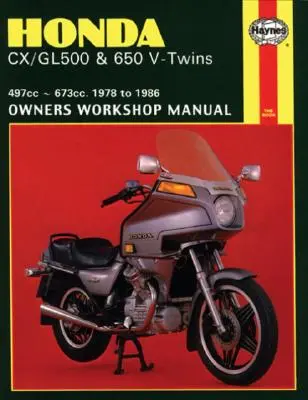 Honda CX/GL500 und 650 V-Twins (78-86) - Honda CX/GL500 & 650 V-Twins (78 - 86)