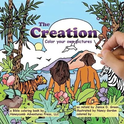 Die Schöpfung: Male deine eigenen Bilder aus - The Creation: Color your own pictures